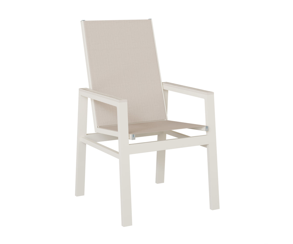 Vida High Back Sling Dining Chair