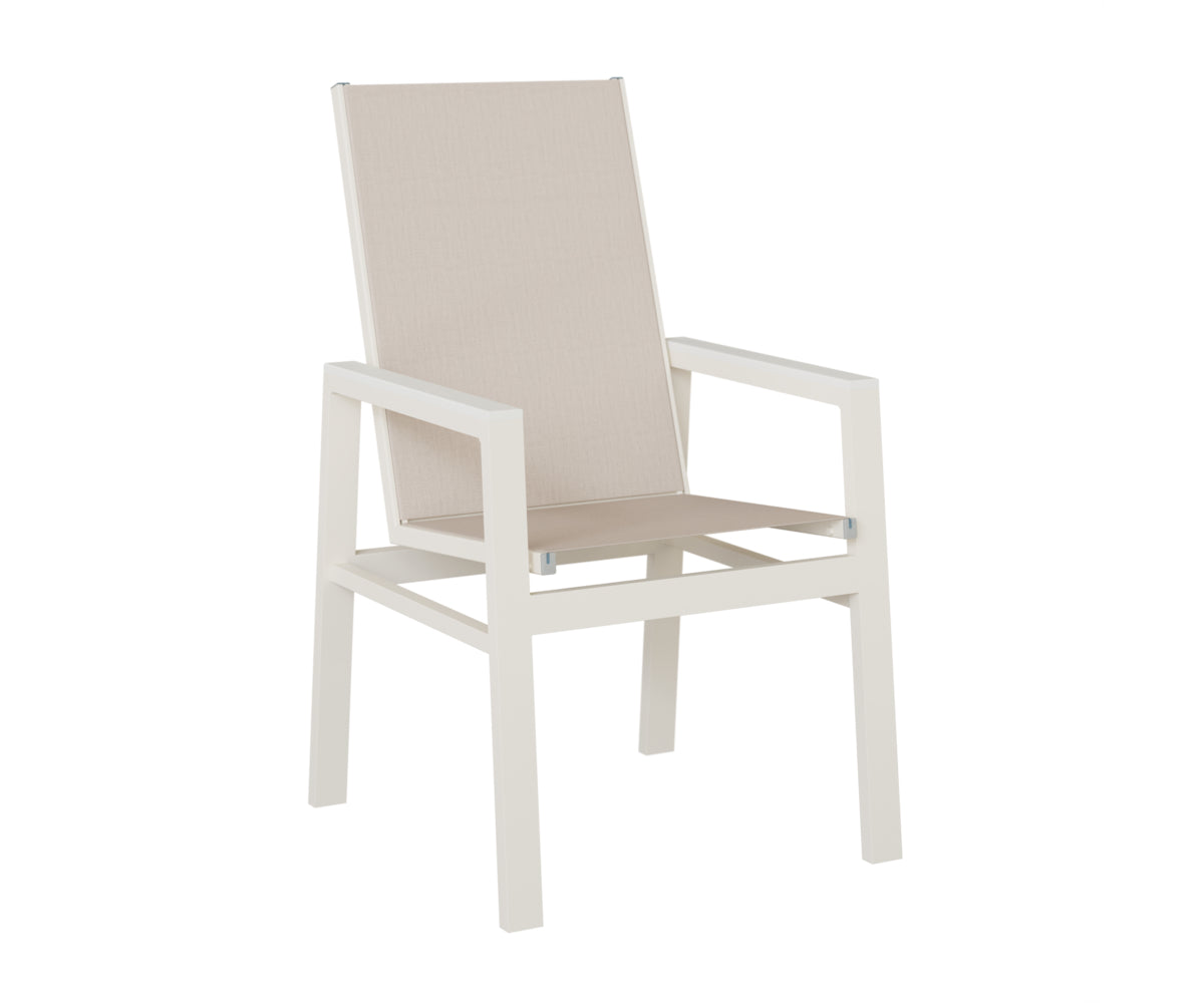 Vida High Back Sling Dining Chair