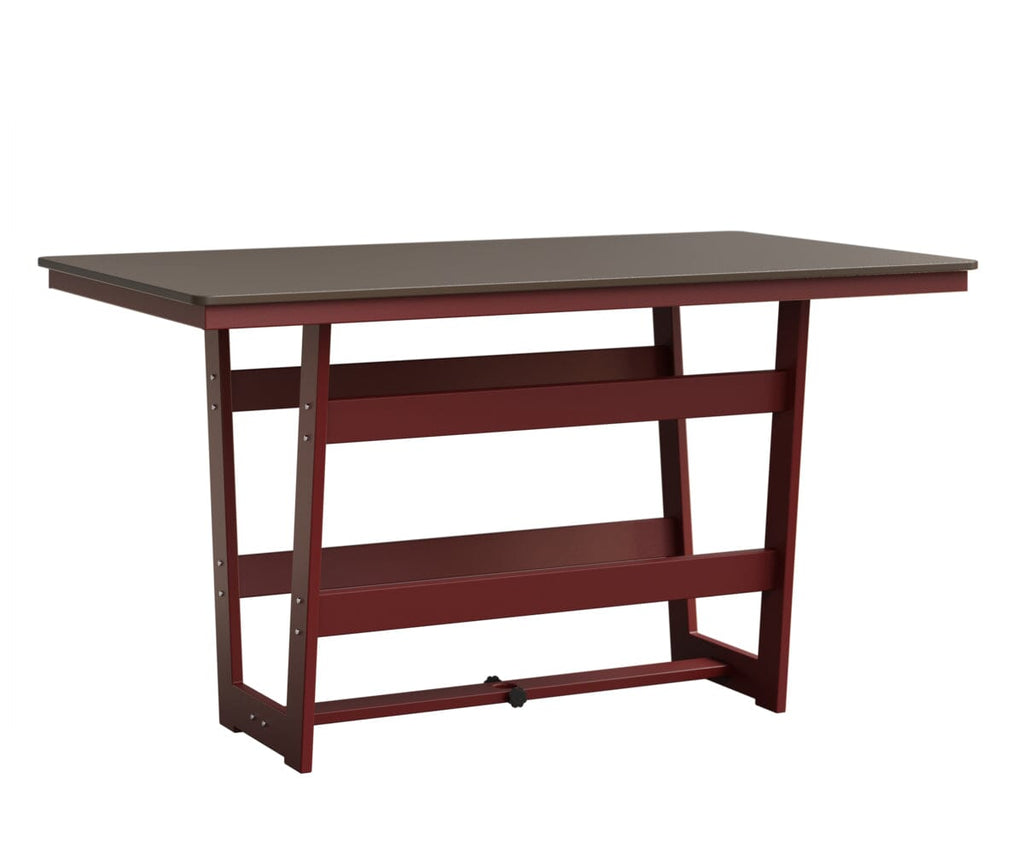 Hudson 40" x 70" Rectangle Table - Bar Height Rockwood Outdoor Furniture 