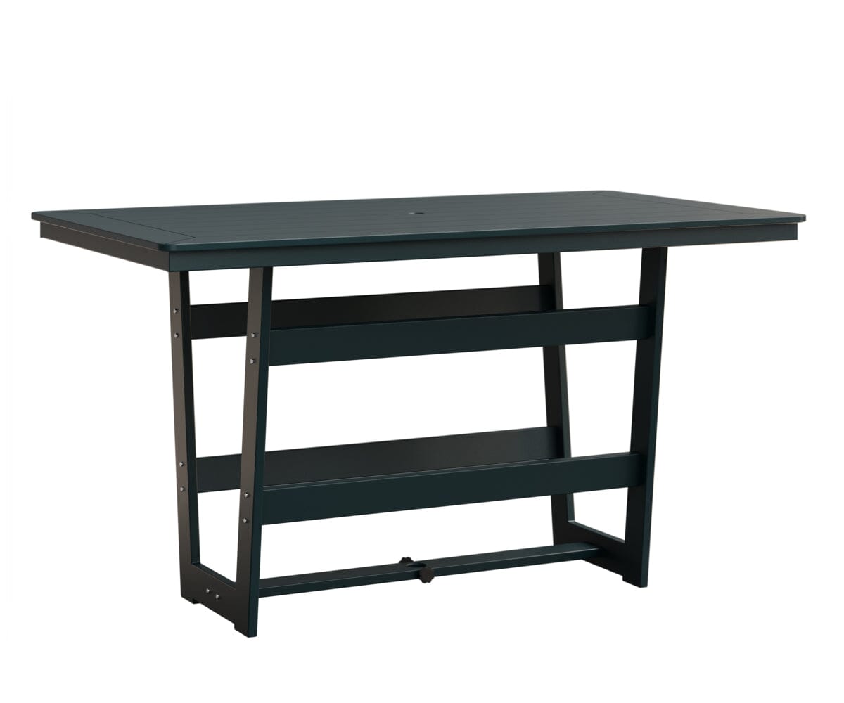 Hudson 40" x 70" Rectangle Table - Bar Height Rockwood Outdoor Furniture MGP Berry MGP Berry 