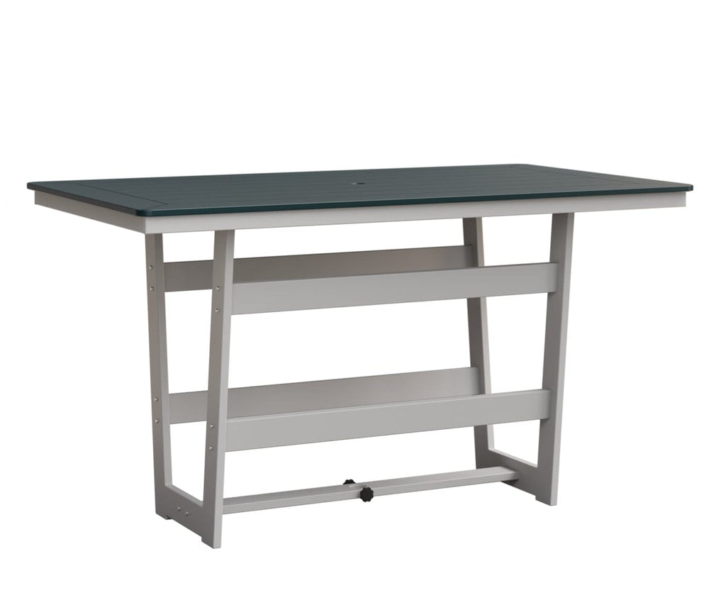 Hudson 40" x 70" Rectangle Table - Bar Height Rockwood Outdoor Furniture MGP Berry MGP White 