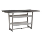 Hudson 40" x 70" Rectangle Table - Bar Height Rockwood Outdoor Furniture MGP Black MGP White 