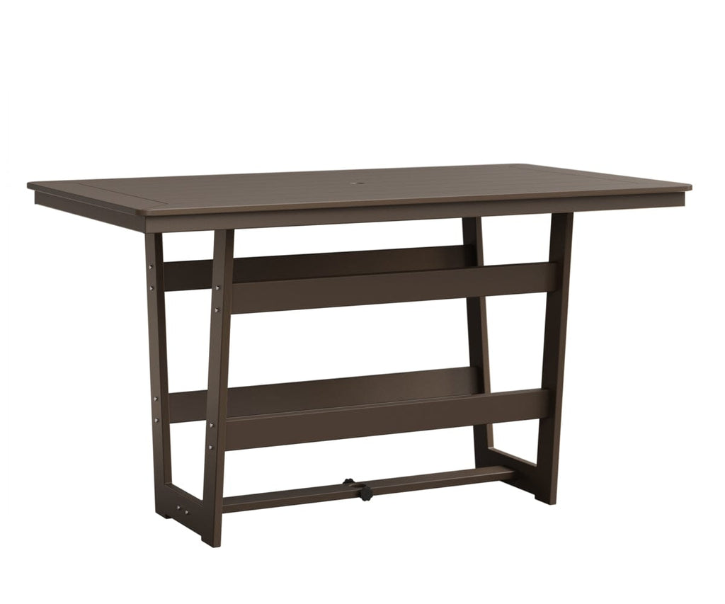 Hudson 40" x 70" Rectangle Table - Bar Height Rockwood Outdoor Furniture MGP Clay MGP Clay 