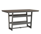 Hudson 40" x 70" Rectangle Table - Bar Height Rockwood Outdoor Furniture MGP Clay MGP Fog 
