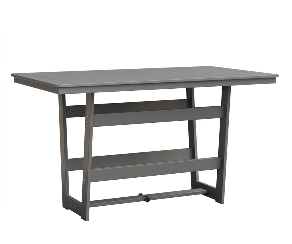 Hudson 40" x 70" Rectangle Table - Bar Height Rockwood Outdoor Furniture MGP Fog MGP Fog 