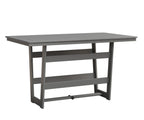 Hudson 40" x 70" Rectangle Table - Bar Height Rockwood Outdoor Furniture MGP Fog MGP Fog 