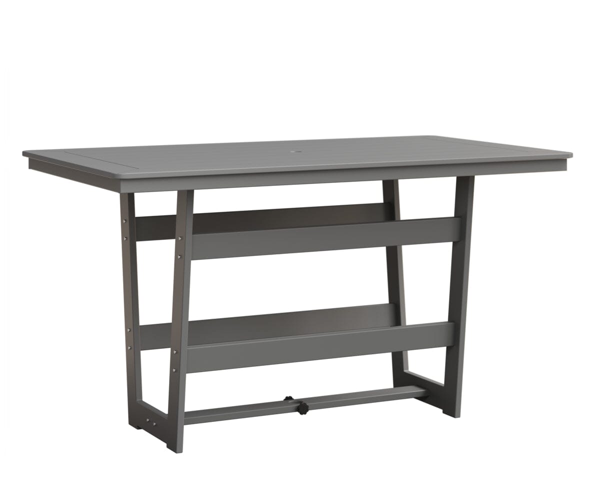 Hudson 40" x 70" Rectangle Table - Bar Height Rockwood Outdoor Furniture MGP Fog MGP Fog 
