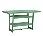 Hudson 40" x 70" Rectangle Table - Bar Height Rockwood Outdoor Furniture MGP Mint MGP Mint 