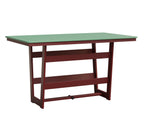 Hudson 40" x 70" Rectangle Table - Bar Height Rockwood Outdoor Furniture 