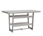 Hudson 40" x 70" Rectangle Table - Bar Height Rockwood Outdoor Furniture MGP White MGP White 