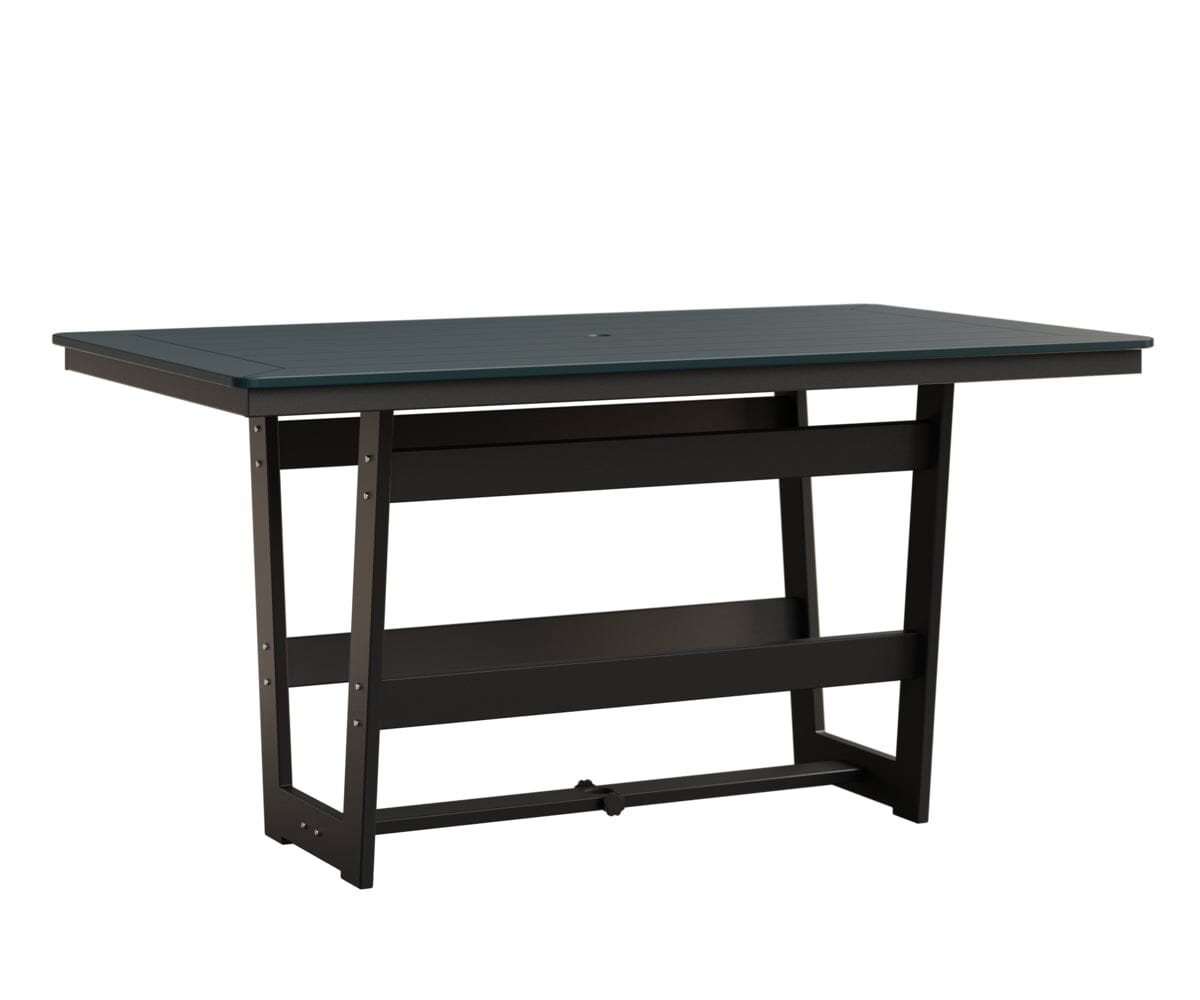 Hudson 40" x 70" Rectangle Table - Counter Height Rockwood Outdoor Furniture MGP Berry MGP Black 
