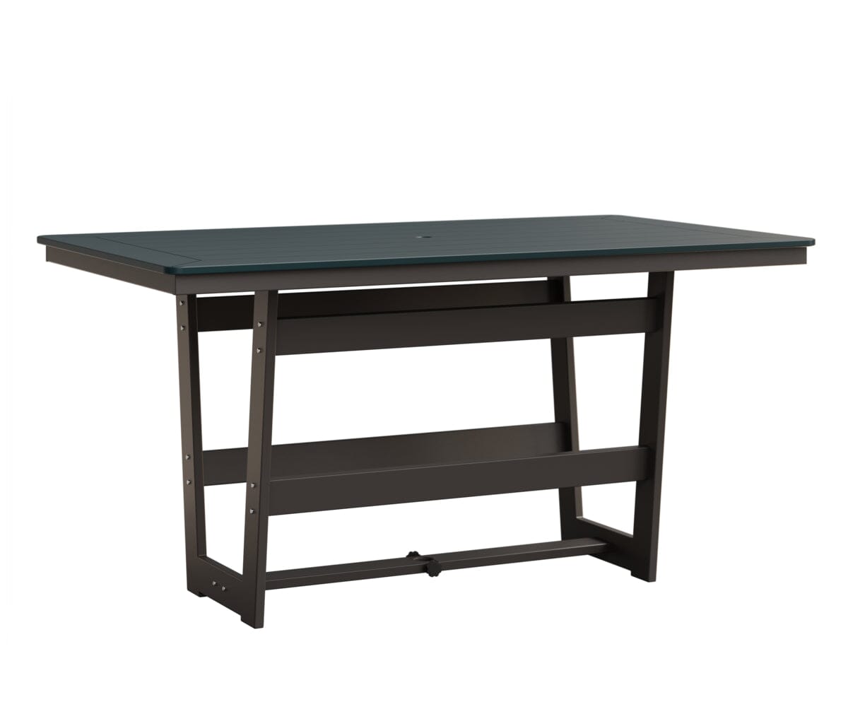 Hudson 40" x 70" Rectangle Table - Counter Height Rockwood Outdoor Furniture MGP Berry MGP Graphite 