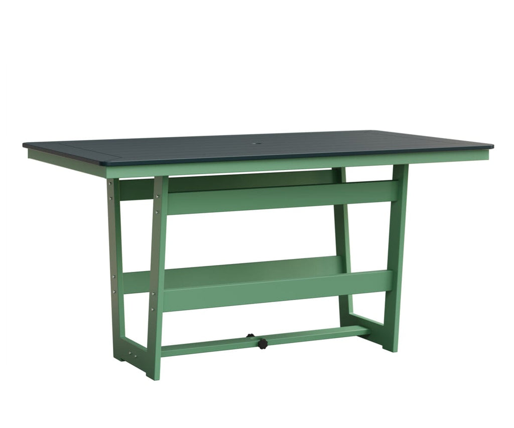 Hudson 40" x 70" Rectangle Table - Counter Height Rockwood Outdoor Furniture MGP Berry MGP Mint 