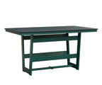 Hudson 40" x 70" Rectangle Table - Counter Height Rockwood Outdoor Furniture MGP Berry MGP Teal 