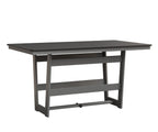 Hudson 40" x 70" Rectangle Table - Counter Height Rockwood Outdoor Furniture MGP Black MGP Fog 