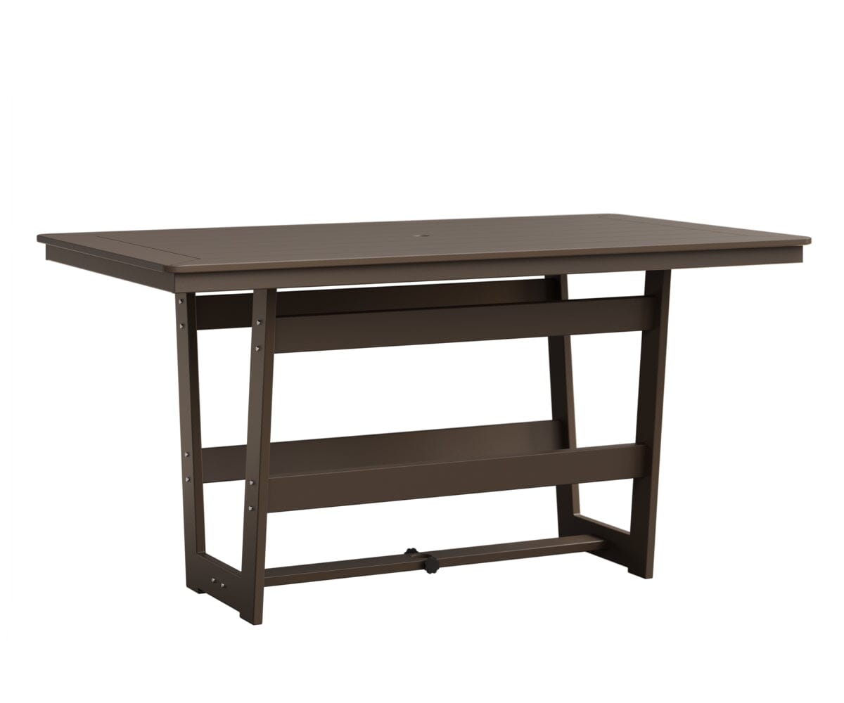 Hudson 40" x 70" Rectangle Table - Counter Height Rockwood Outdoor Furniture MGP Clay MGP Clay 