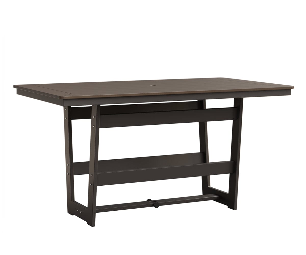 Hudson 40" x 70" Rectangle Table - Counter Height Rockwood Outdoor Furniture MGP Clay MGP Graphite 