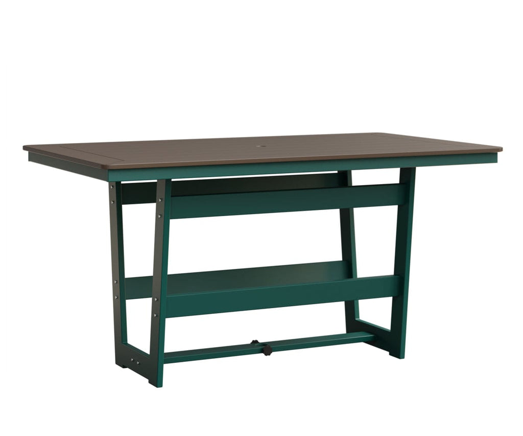Hudson 40" x 70" Rectangle Table - Counter Height Rockwood Outdoor Furniture MGP Clay MGP Teal 