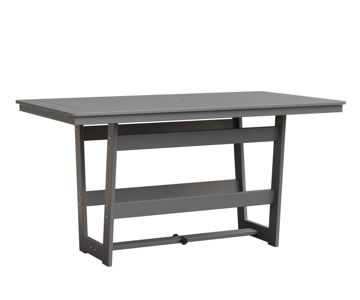 Hudson 40" x 70" Rectangle Table - Counter Height Rockwood Outdoor Furniture MGP Fog MGP Fog 
