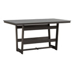 Hudson 40" x 70" Rectangle Table - Counter Height Rockwood Outdoor Furniture MGP Fog MGP Graphite 