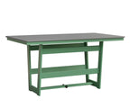 Hudson 40" x 70" Rectangle Table - Counter Height Rockwood Outdoor Furniture MGP Fog MGP Mint 