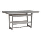 Hudson 40" x 70" Rectangle Table - Counter Height Rockwood Outdoor Furniture MGP Fog MGP White 