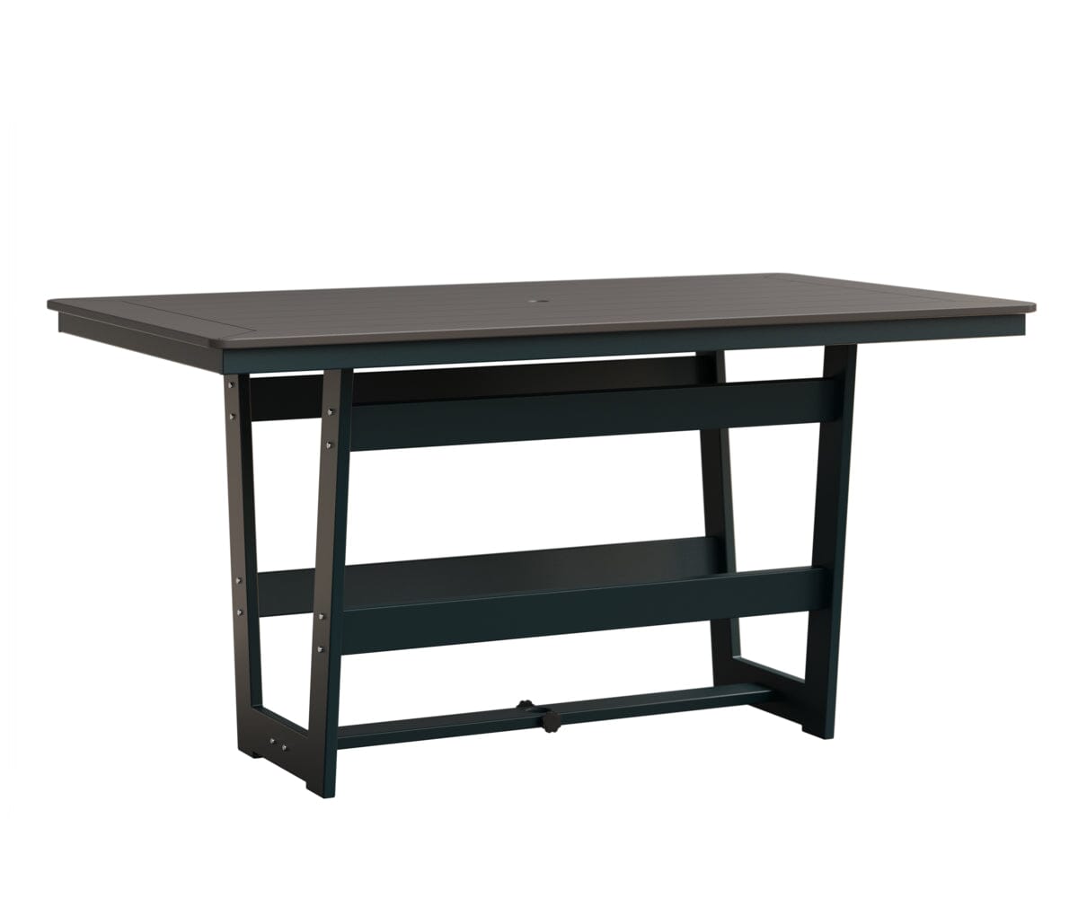 Hudson 40" x 70" Rectangle Table - Counter Height Rockwood Outdoor Furniture MGP Graphite MGP Berry 