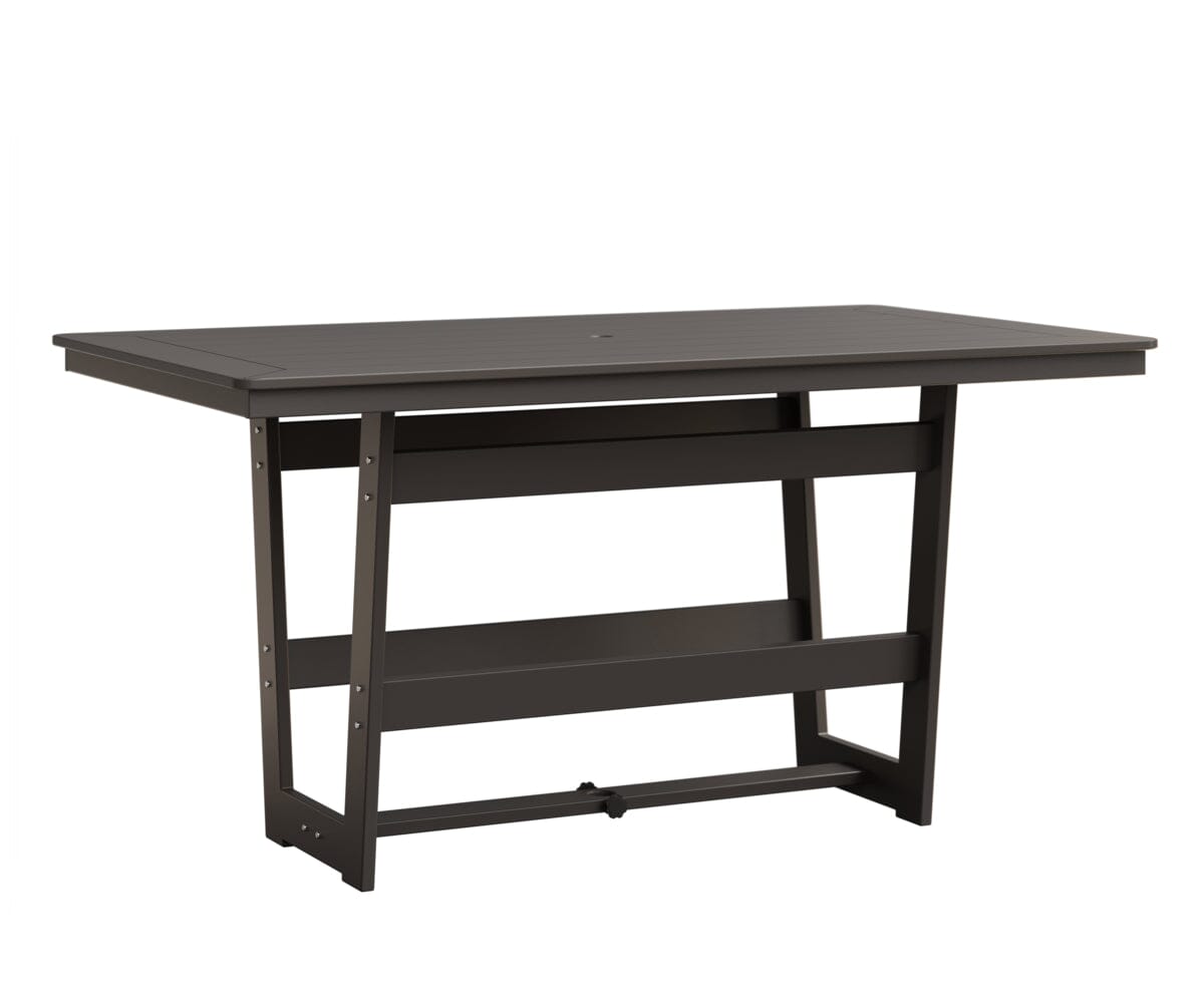 Hudson 40" x 70" Rectangle Table - Counter Height Rockwood Outdoor Furniture MGP Graphite MGP Graphite 