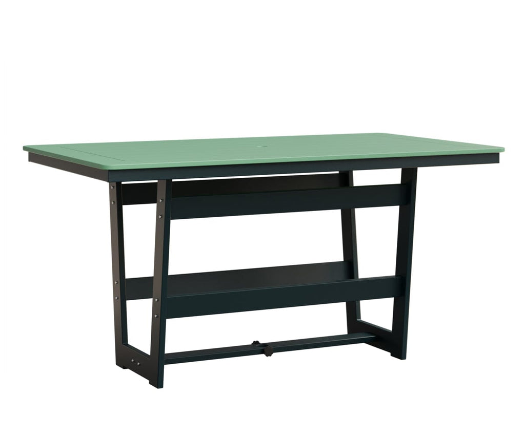 Hudson 40" x 70" Rectangle Table - Counter Height Rockwood Outdoor Furniture MGP Mint MGP Berry 