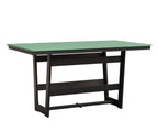 Hudson 40" x 70" Rectangle Table - Counter Height Rockwood Outdoor Furniture MGP Mint MGP Black 