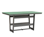 Hudson 40" x 70" Rectangle Table - Counter Height Rockwood Outdoor Furniture MGP Mint MGP Fog 