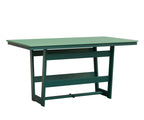 Hudson 40" x 70" Rectangle Table - Counter Height Rockwood Outdoor Furniture MGP Mint MGP Teal 