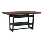 Hudson 40" x 70" Rectangle Table - Counter Height Rockwood Outdoor Furniture MGP Red MGP Berry 