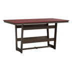 Hudson 40" x 70" Rectangle Table - Counter Height Rockwood Outdoor Furniture MGP Red MGP Clay 