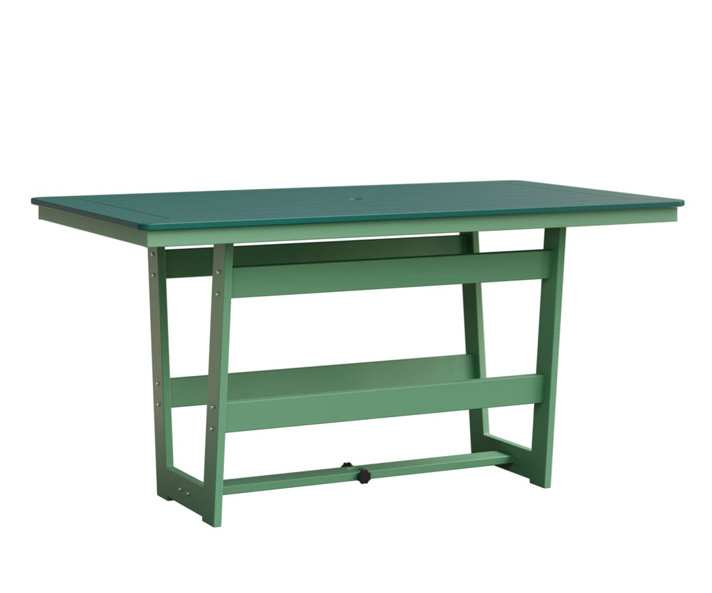 Hudson 40" x 70" Rectangle Table - Counter Height Rockwood Outdoor Furniture MGP Teal MGP Mint 