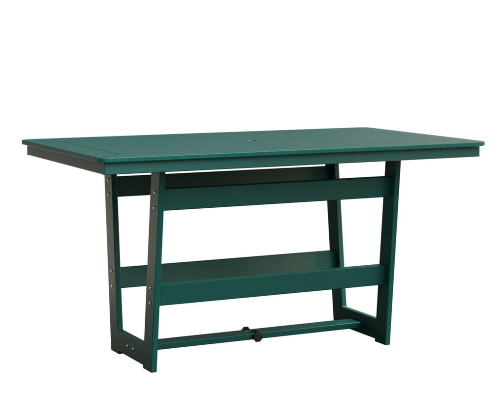 Hudson 40" x 70" Rectangle Table - Counter Height Rockwood Outdoor Furniture MGP Teal MGP Teal 