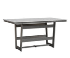 Hudson 40" x 70" Rectangle Table - Counter Height Rockwood Outdoor Furniture MGP White MGP Fog 
