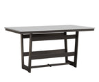 Hudson 40" x 70" Rectangle Table - Counter Height Rockwood Outdoor Furniture MGP White MGP Graphite 