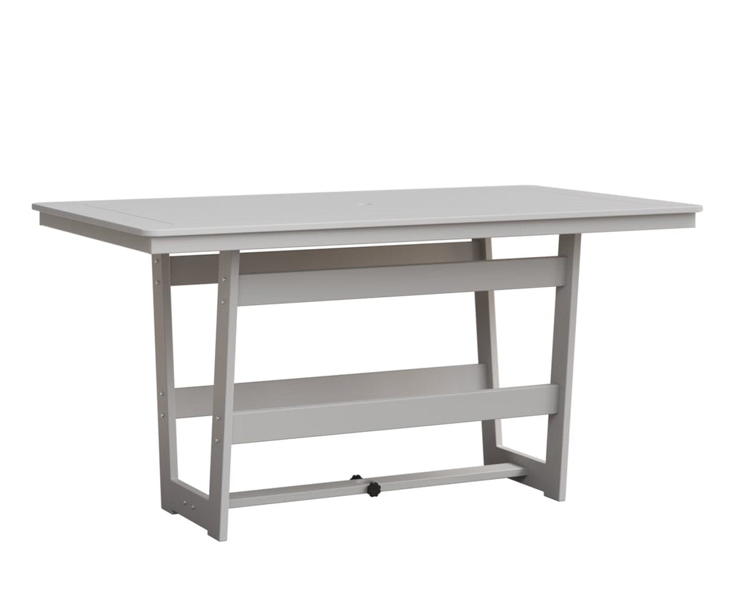 Hudson 40" x 70" Rectangle Table - Counter Height Rockwood Outdoor Furniture MGP White MGP White 