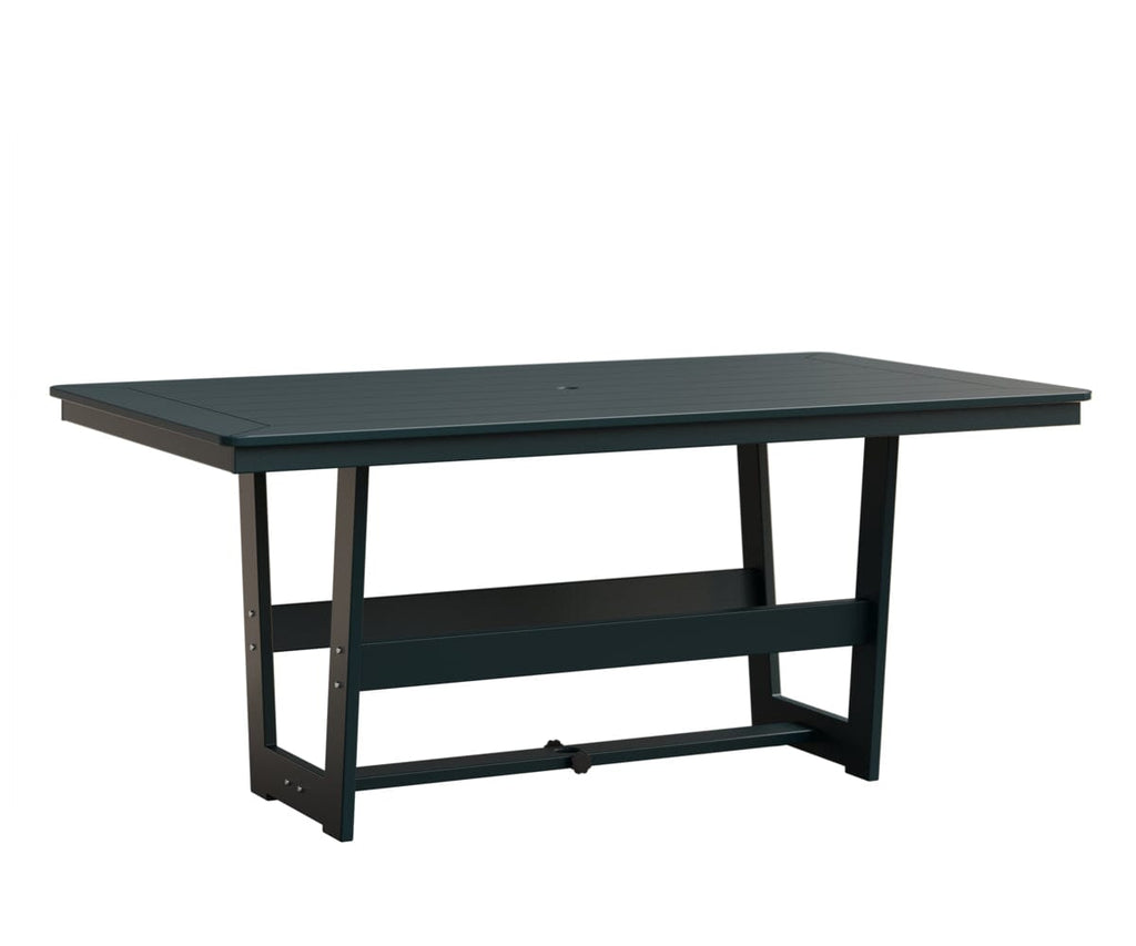 Hudson 40" x 70" Rectangle Table - Dining Height Rockwood Outdoor Furniture MGP Berry MGP Berry 
