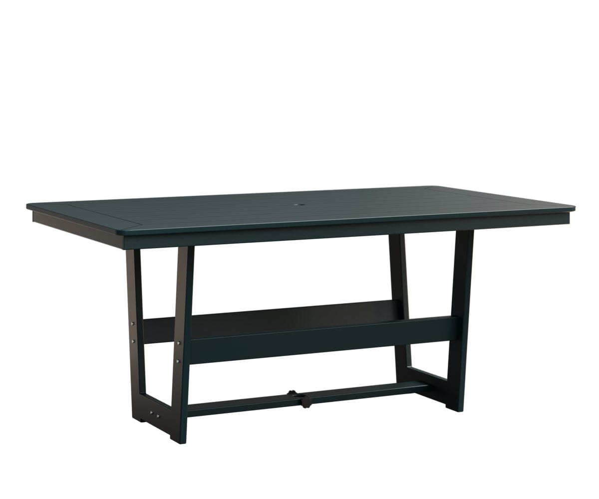 Hudson 40" x 70" Rectangle Table - Dining Height Rockwood Outdoor Furniture MGP Berry MGP Berry 