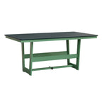 Hudson 40" x 70" Rectangle Table - Dining Height Rockwood Outdoor Furniture MGP Berry MGP Mint 