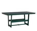 Hudson 40" x 70" Rectangle Table - Dining Height Rockwood Outdoor Furniture MGP Berry MGP Teal 