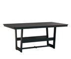 Hudson 40" x 70" Rectangle Table - Dining Height Rockwood Outdoor Furniture MGP Black MGP Berry 