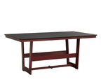 Hudson 40" x 70" Rectangle Table - Dining Height Rockwood Outdoor Furniture MGP Black MGP Red 