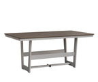 Hudson 40" x 70" Rectangle Table - Dining Height Rockwood Outdoor Furniture MGP Clay MGP White 