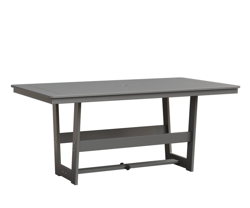 Hudson 40" x 70" Rectangle Table - Dining Height Rockwood Outdoor Furniture MGP Fog MGP Fog 