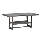 Hudson 40" x 70" Rectangle Table - Dining Height Rockwood Outdoor Furniture MGP Fog MGP Fog 