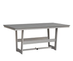 Hudson 40" x 70" Rectangle Table - Dining Height Rockwood Outdoor Furniture MGP Fog MGP White 