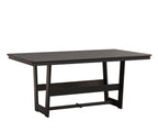 Hudson 40" x 70" Rectangle Table - Dining Height Rockwood Outdoor Furniture MGP Graphite MGP Black 